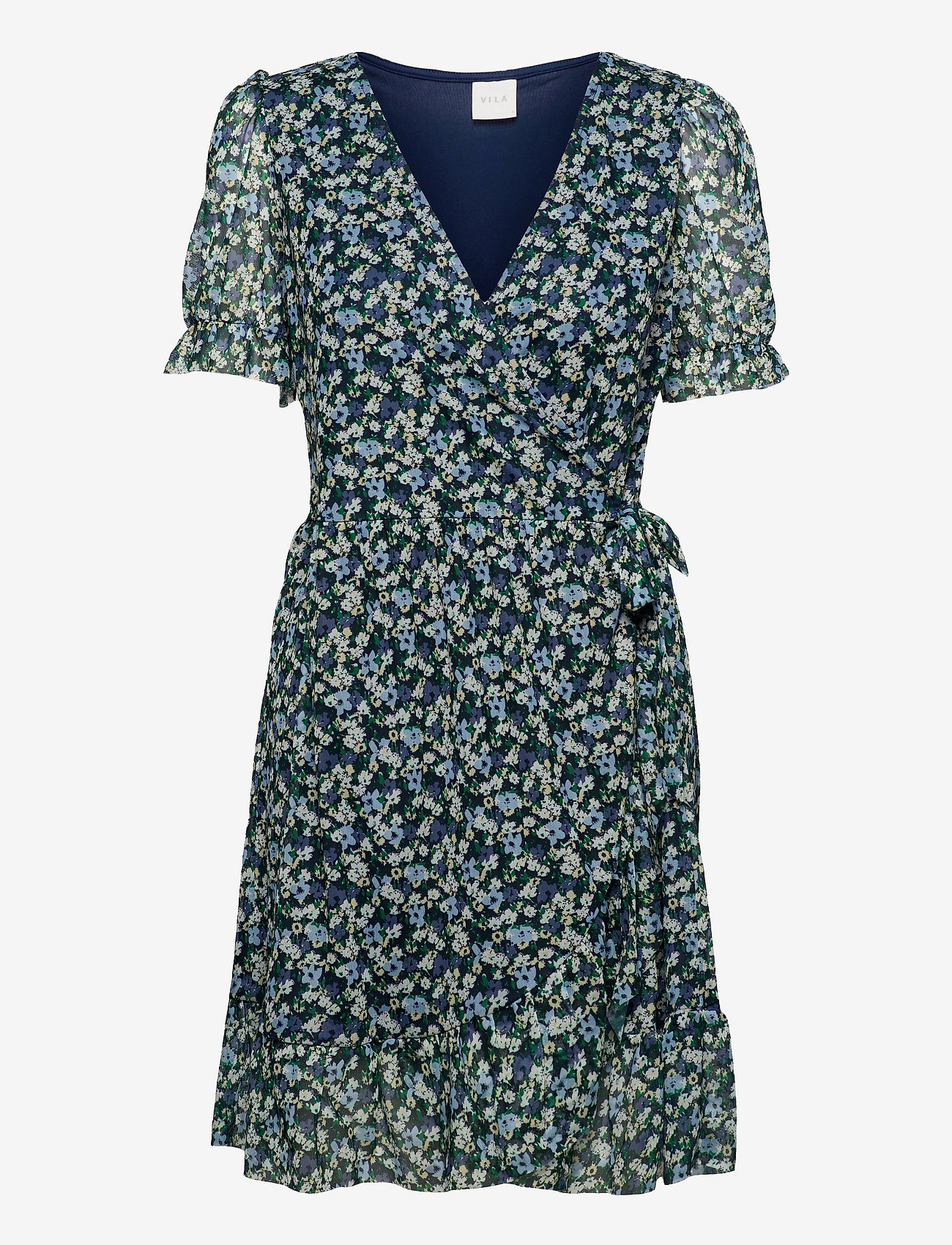 vila wrap dress