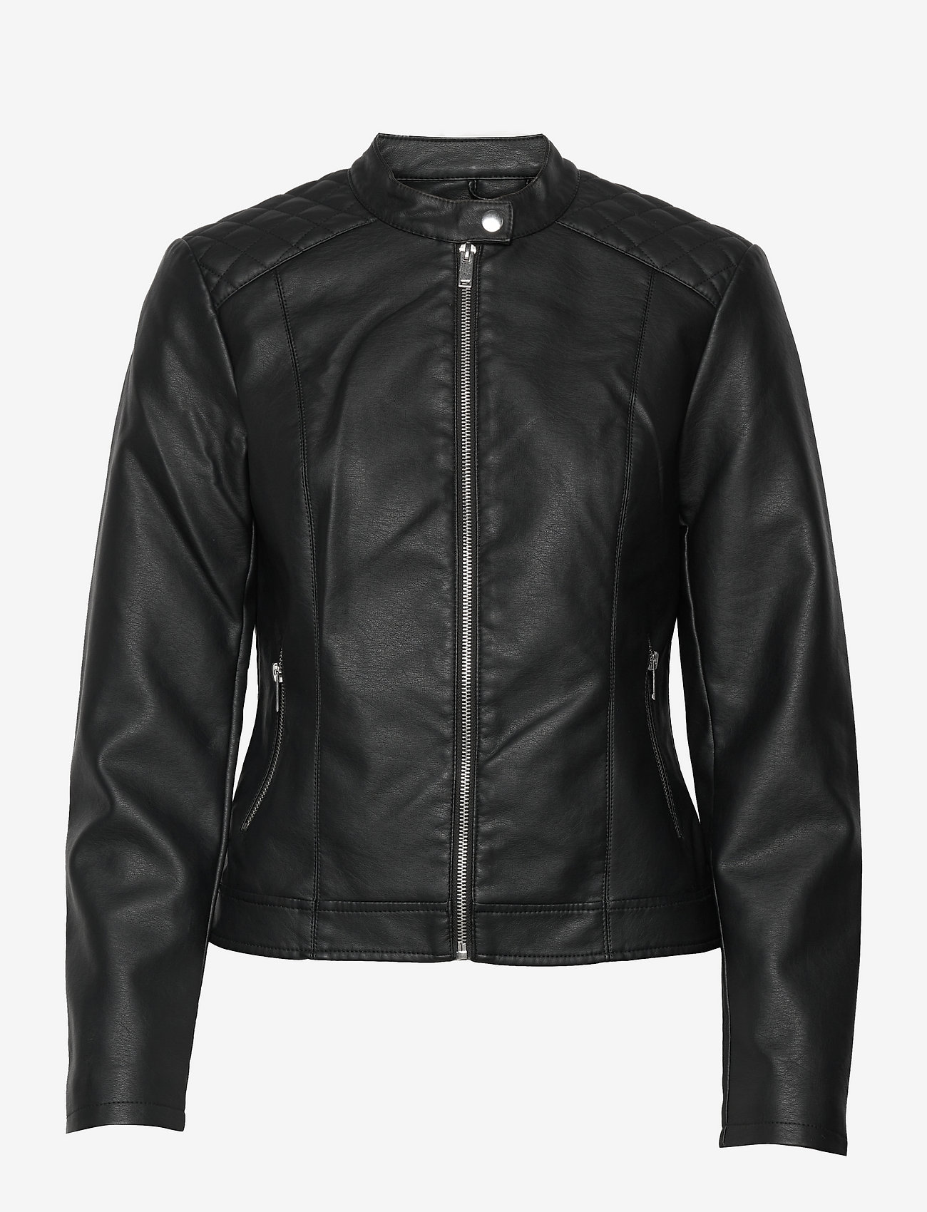 vila leather jacket