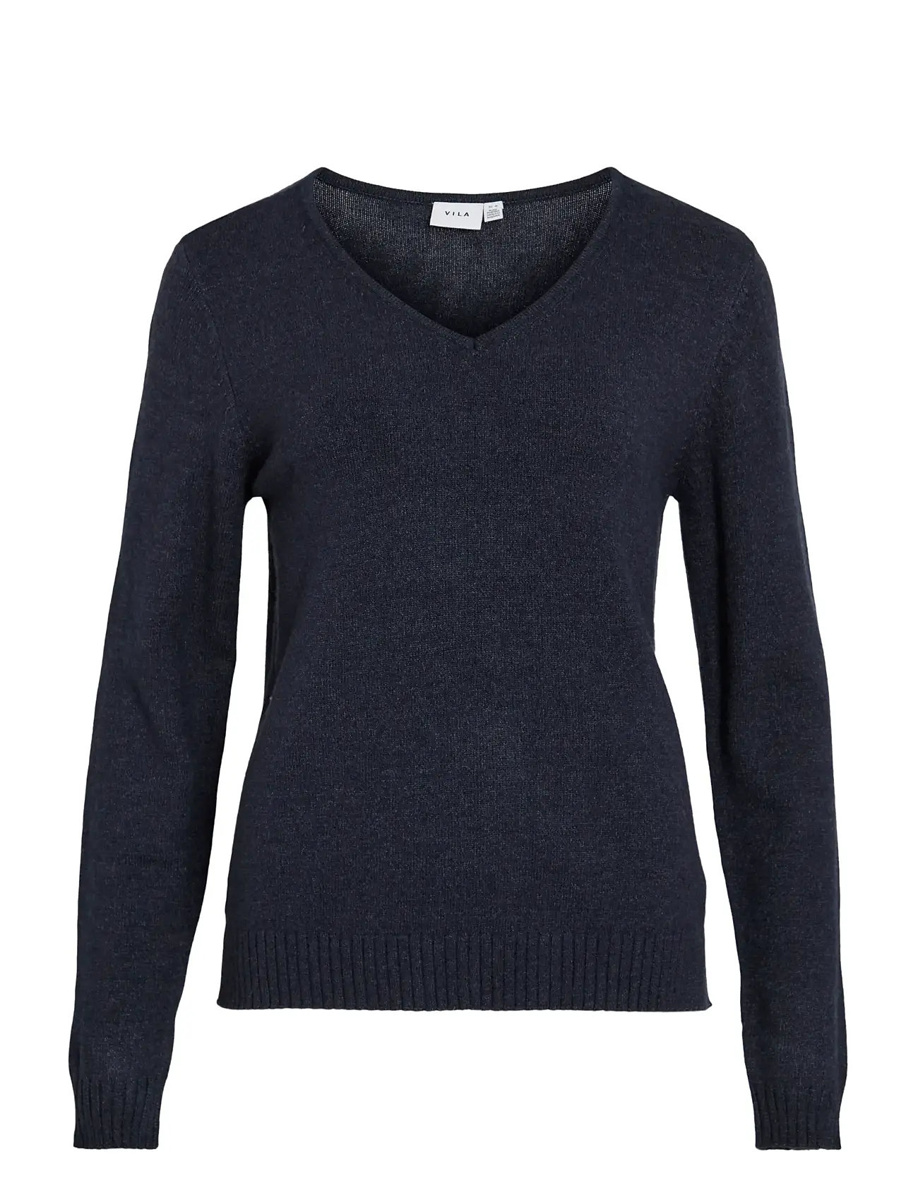 VILA VINEIRA O-NECK NOOS - Trui - black beauty/zwart