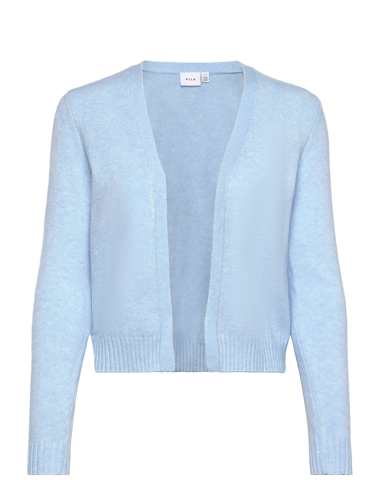 Vila Viril Short L/S Knit Cardigan-Noos Blå