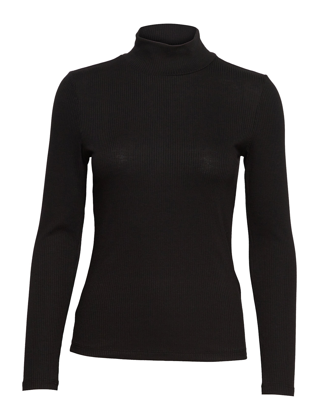 VIRIBBER L/S HIGH NECK TOP
