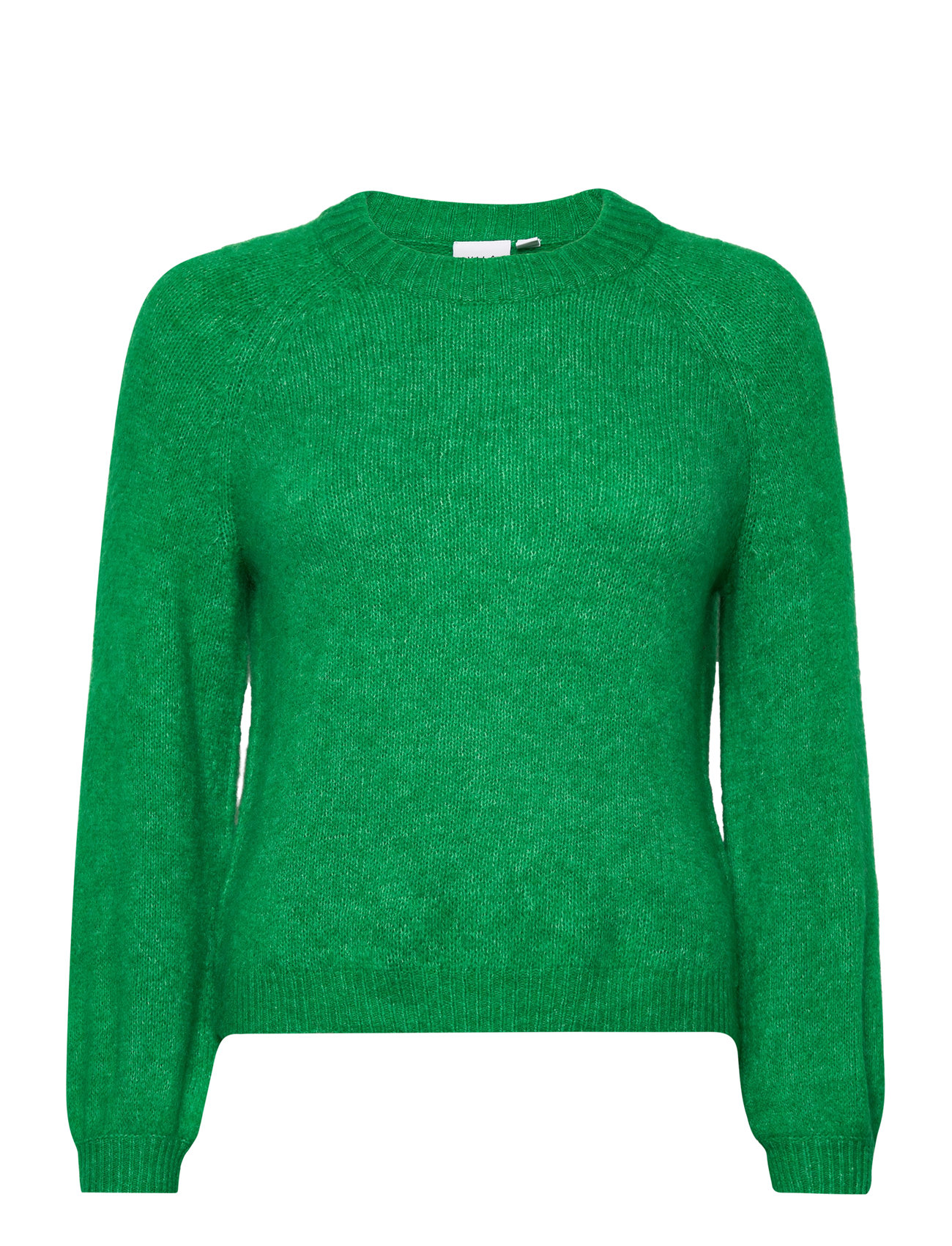 Vijamina O-Neck L/S Knit Top - Noos Green Vila 54229