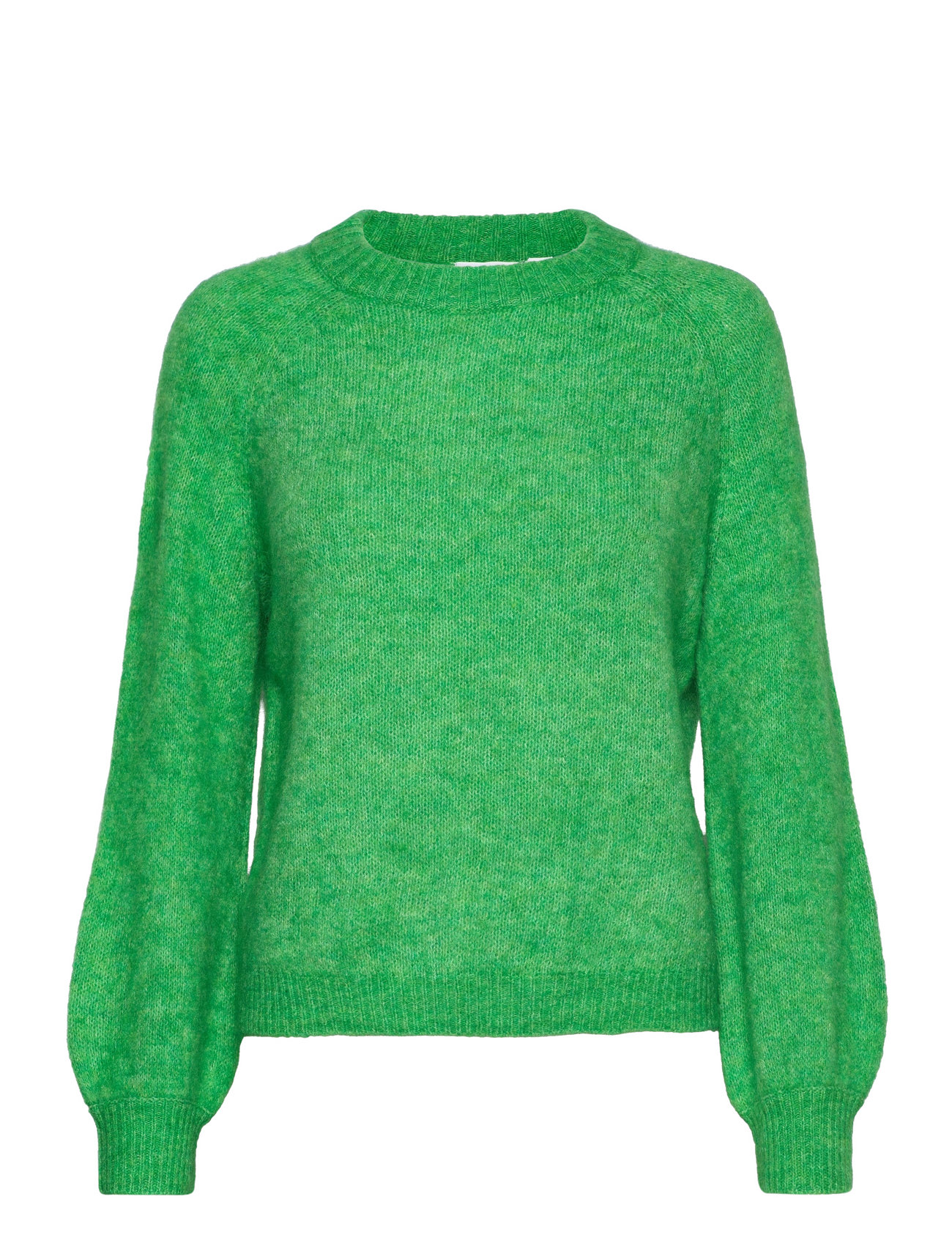 Vila Vijamina O-Neck L/S Knit Top - Noos Grön