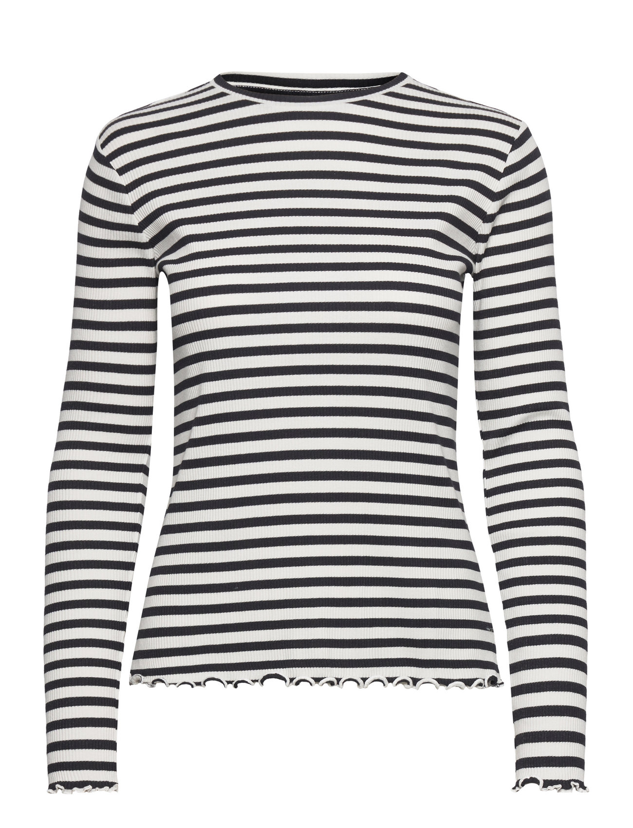 Vila Vithessa O-Neck L/S Top - Noos Svart