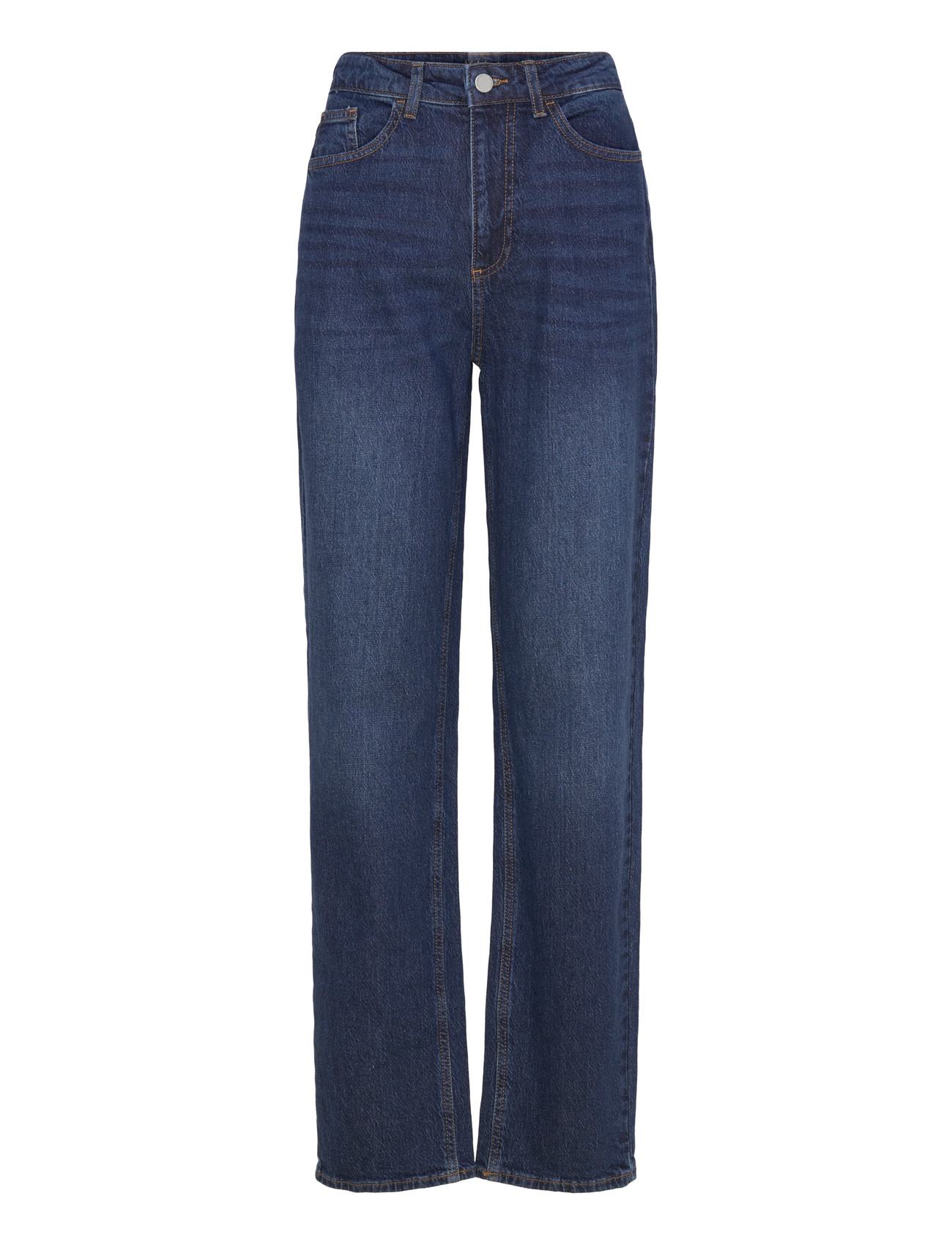 VILA Vikelly Jaf Hw Straight Jeans-Noos Blau - 36x32 - Damen