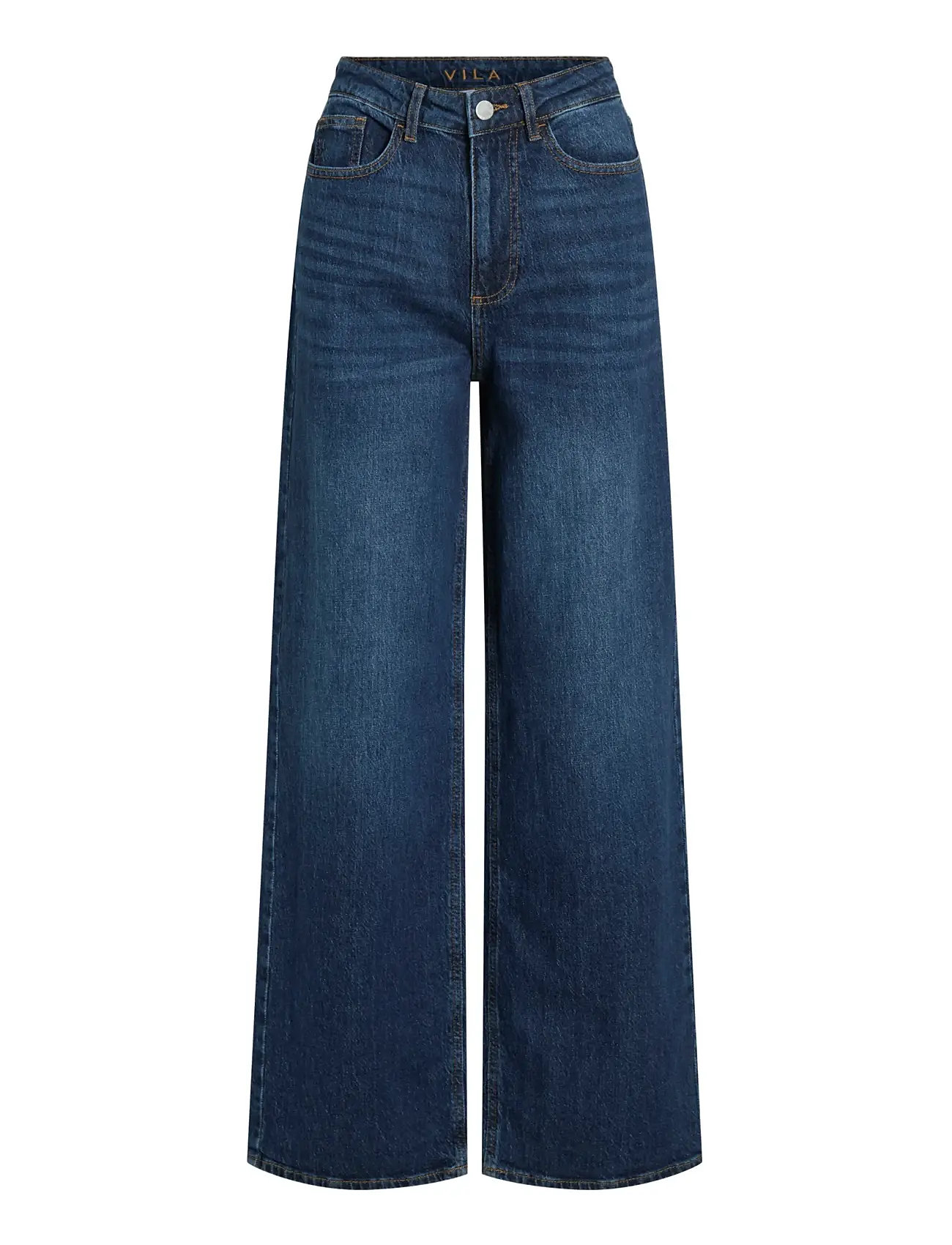 VILA Vifreya Jaf Hw Wide Jeans - Noos Blau - 42x32 - Damen