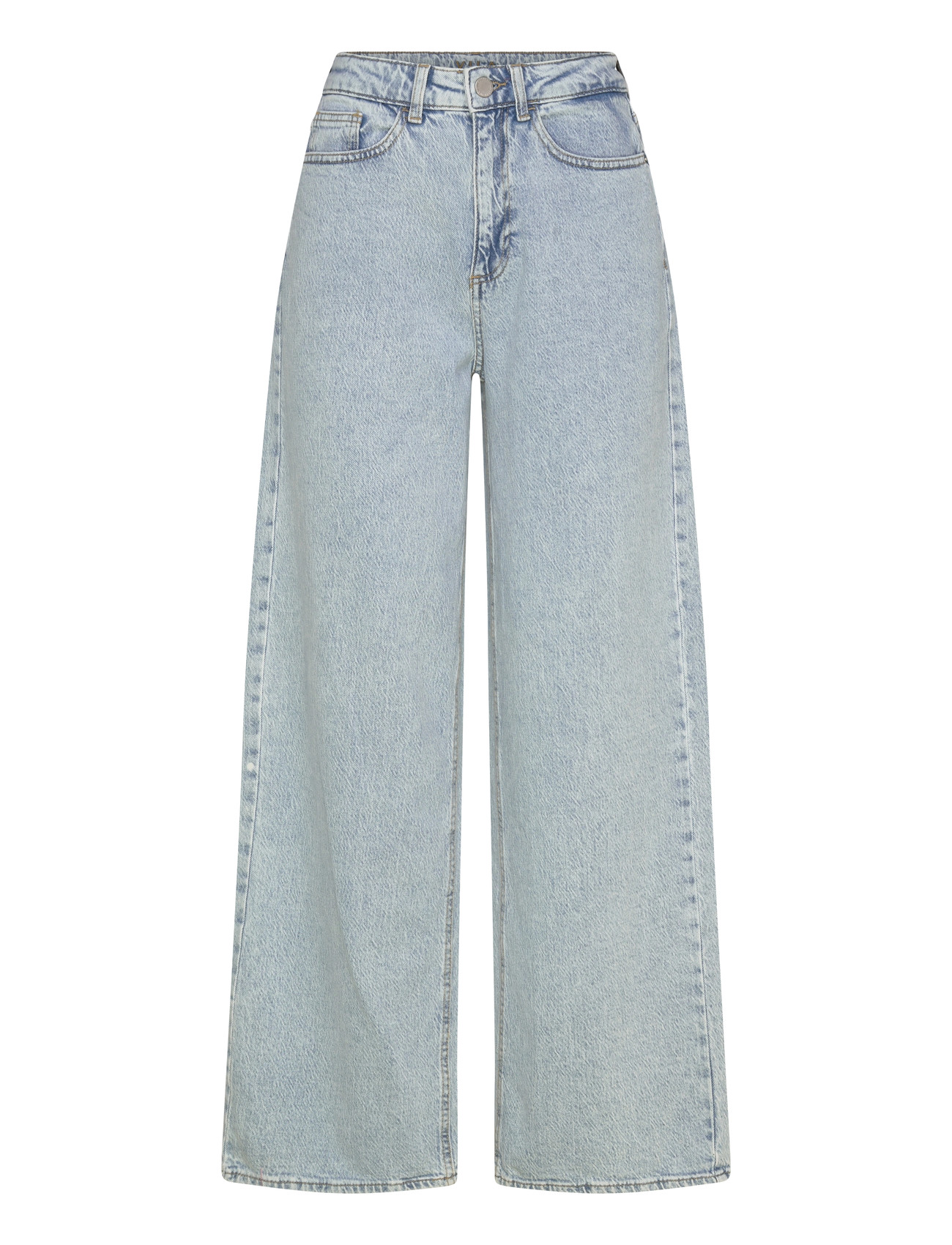 VILA Vifreya Jaf Hw Wide Jeans - Noos Blau - 34x30 - Damen