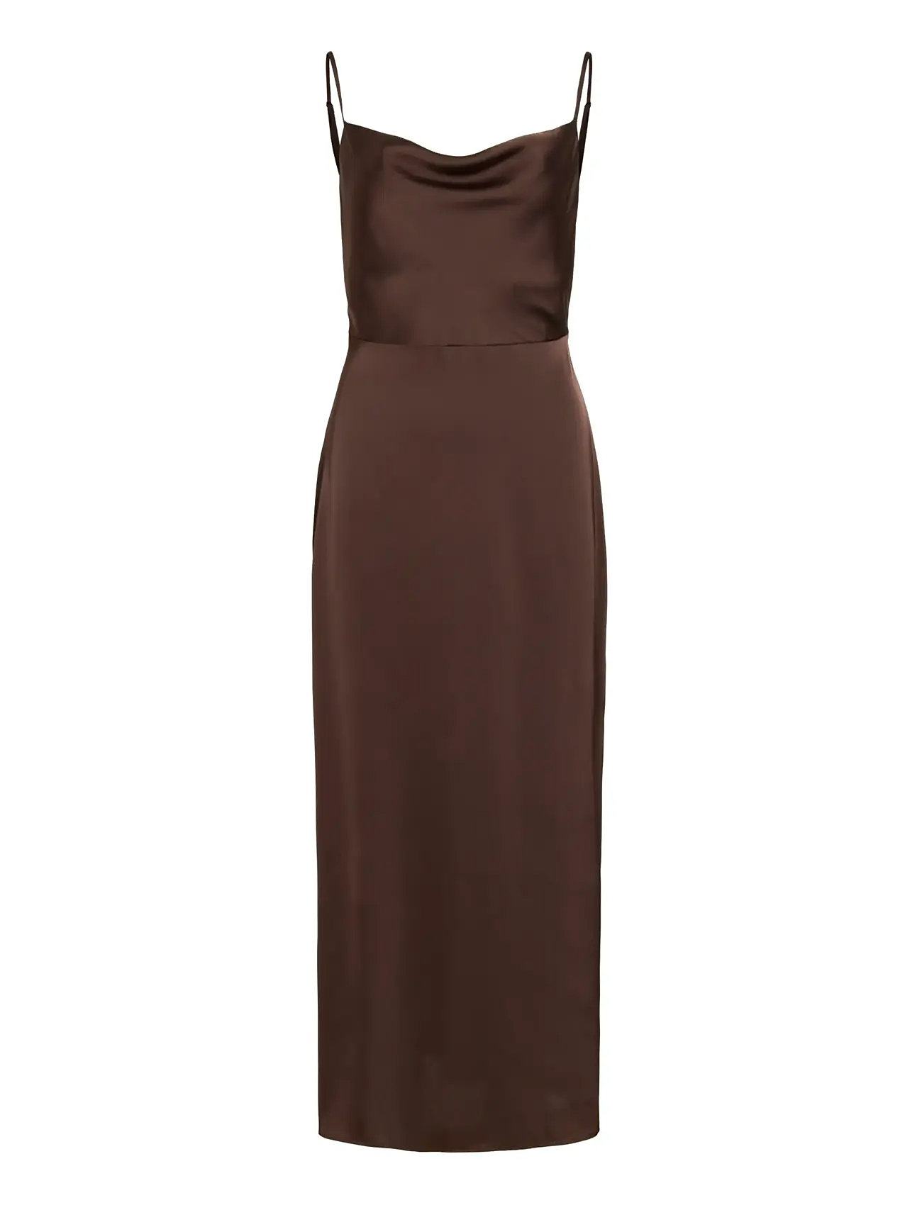 VILA Viravenna Strap Ankle Kleid - Noos/Dc Braun - 40 - Damen