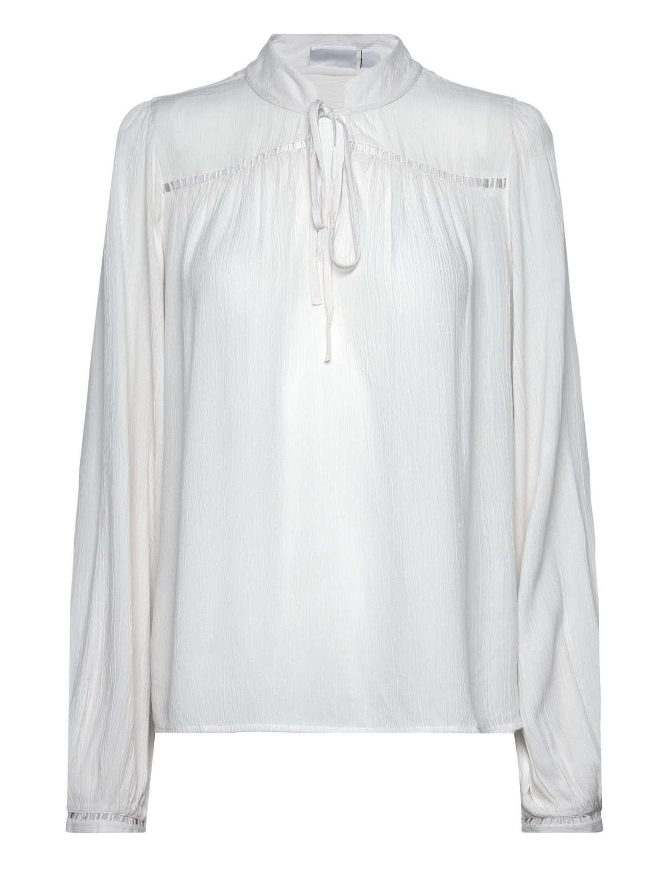 Viseba V-Neck L/S Top/Su White Vila