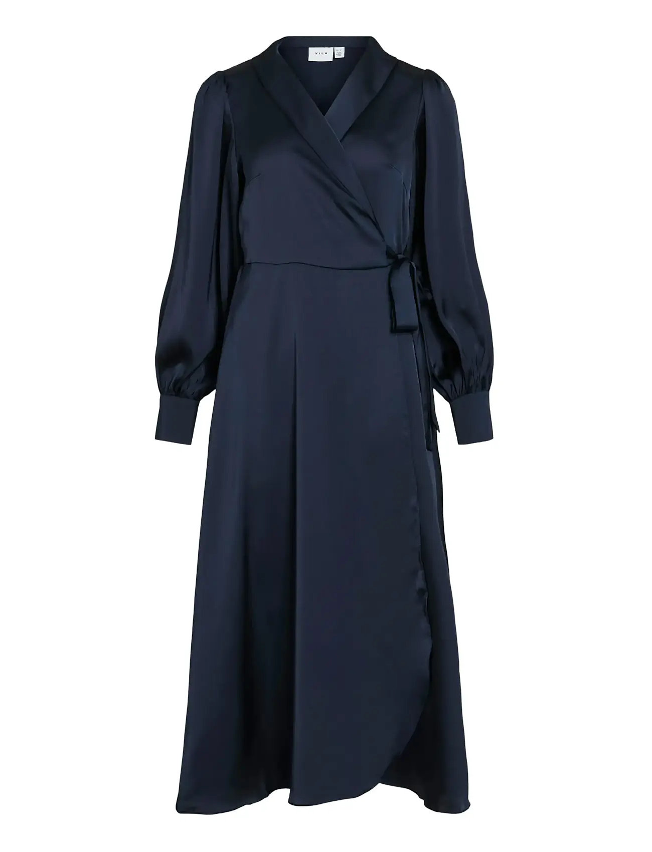 VILA Vienna Ravenna Ankle Wrap Kleid-Noos/Dc Navy - 34 - Damen