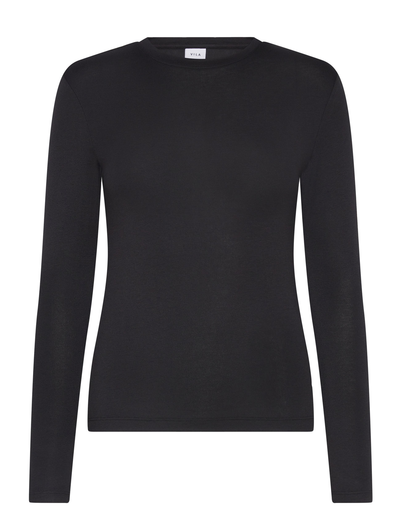 Vialexia O-Neck L/S Top - Noos Black Vila
