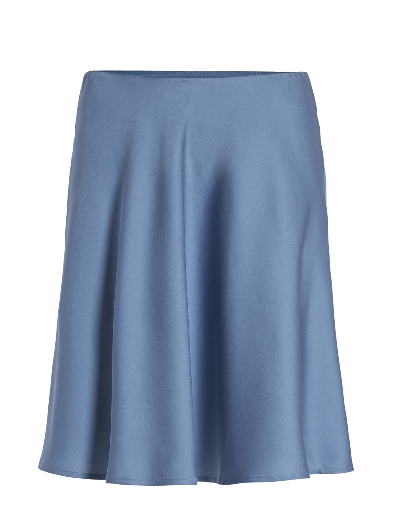 Viellette Hw Short Skirt Kort Nederdel Blue Vila