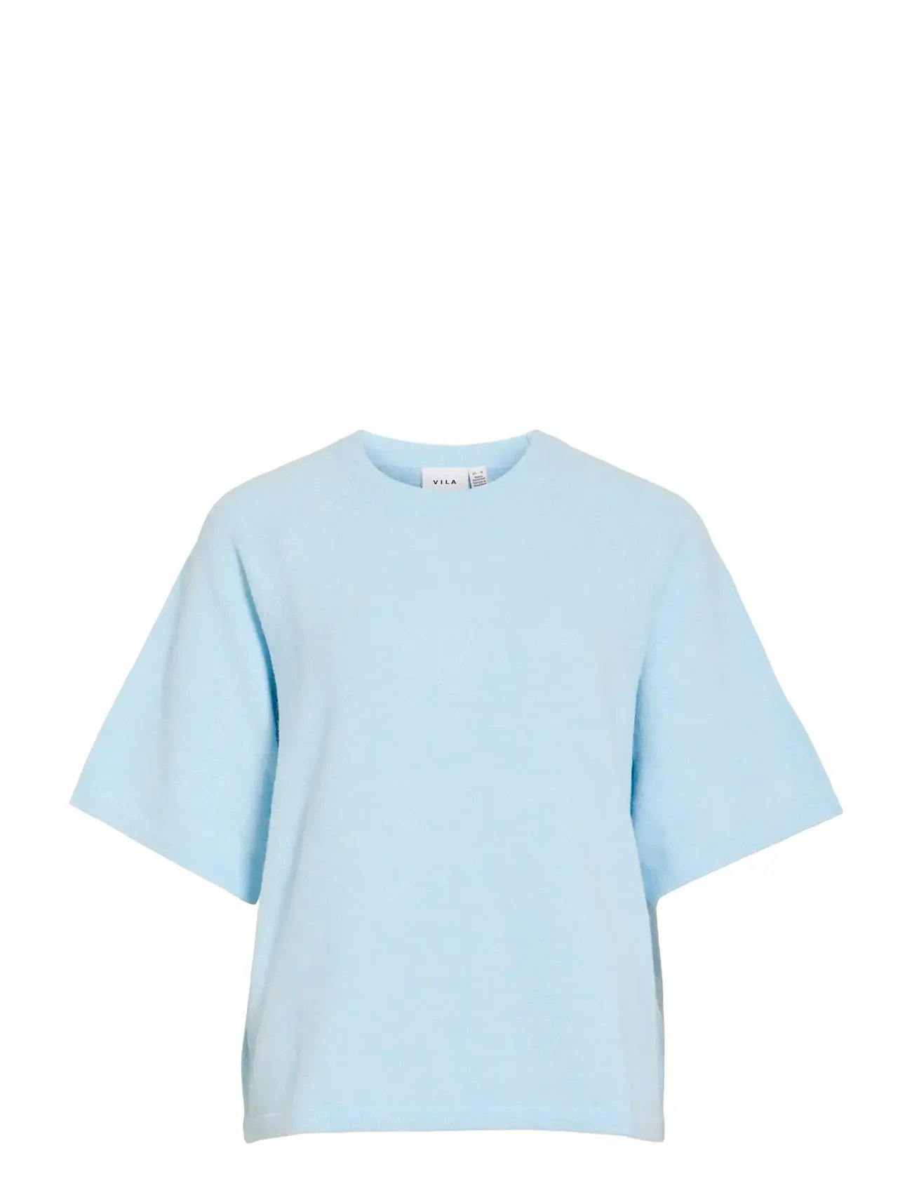 VILA Viliga 2/4 O-Neck Knit Oberteil - Noos Blau - XS - Damen