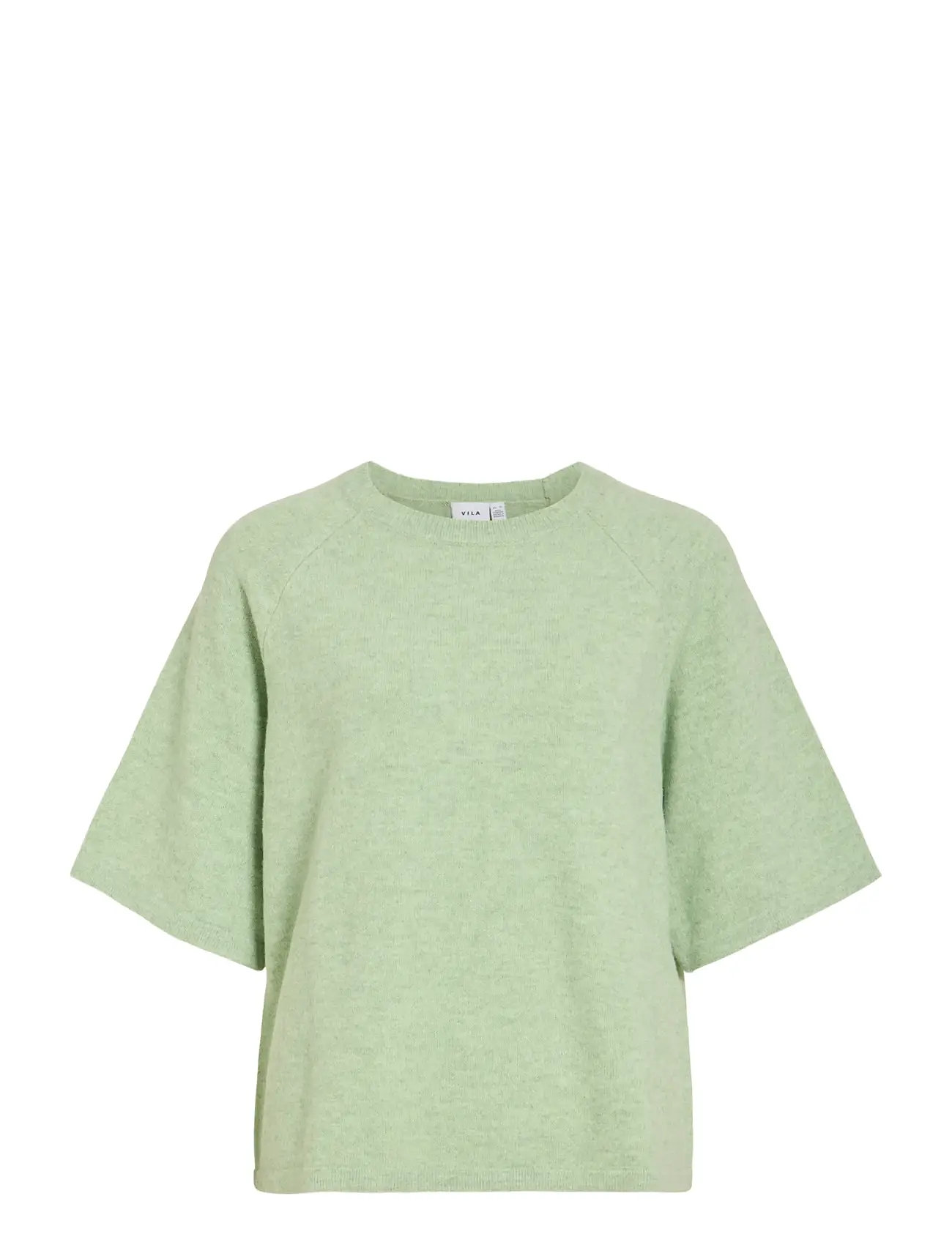 VILA Viliga 2/4 O-Neck Knit Oberteil - Noos Grün - M - Damen