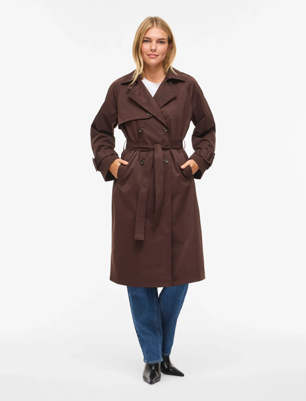 Vila Vivian L/S Trenchcoat