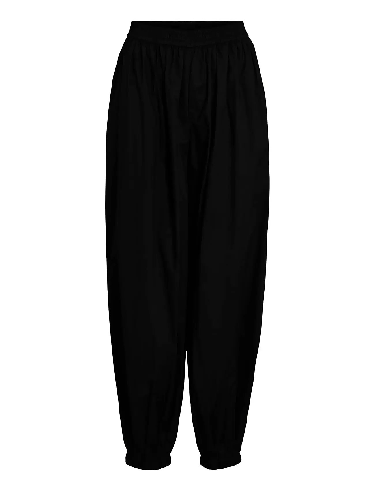 Vila Viemilie Hw Parachute Pants, 40, Black, Bukser > Brede Ben, Dame