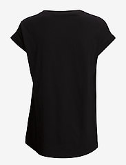 Vila - VIDREAMERS PURE T-SHIRT/SU-NOOS - t-shirts - black - 1