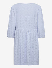Vila - VIKAWA 3/4 BUTTON SHORT DRESS/KA - sukienki letnie - kentucky blue - 1
