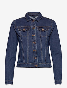 Jeansjakker | Stort utvalg av de seneste nyhetene | Object OBJWIN NEW HER JACKET Jeansjakke medium blue