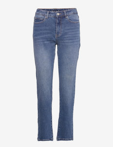 VISOMMER RWRE 7/8 STRAIGHT JEANS - straight jeans - medium blue denim