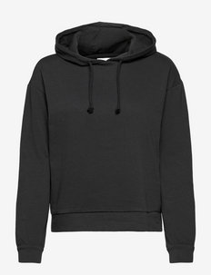VIRUSTIE SWEAT HOODIE TOP - hoodies - black