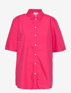 VIGRATE S/S SHIRT - kortærmede skjorter - fandango pink