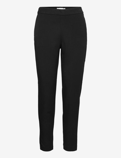 VICARRIE ANN RW 7/8 CARROT PANTS - casual bukser - black