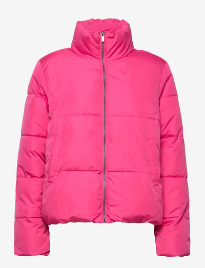 VITATE L/S SHORT PUFFER JACKET - - down- & padded jackets - fandango pink