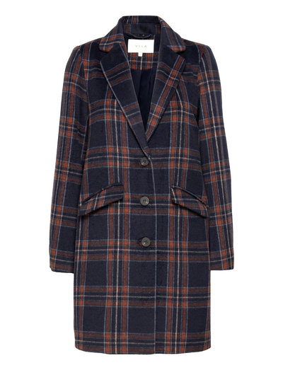 monsoon check coat