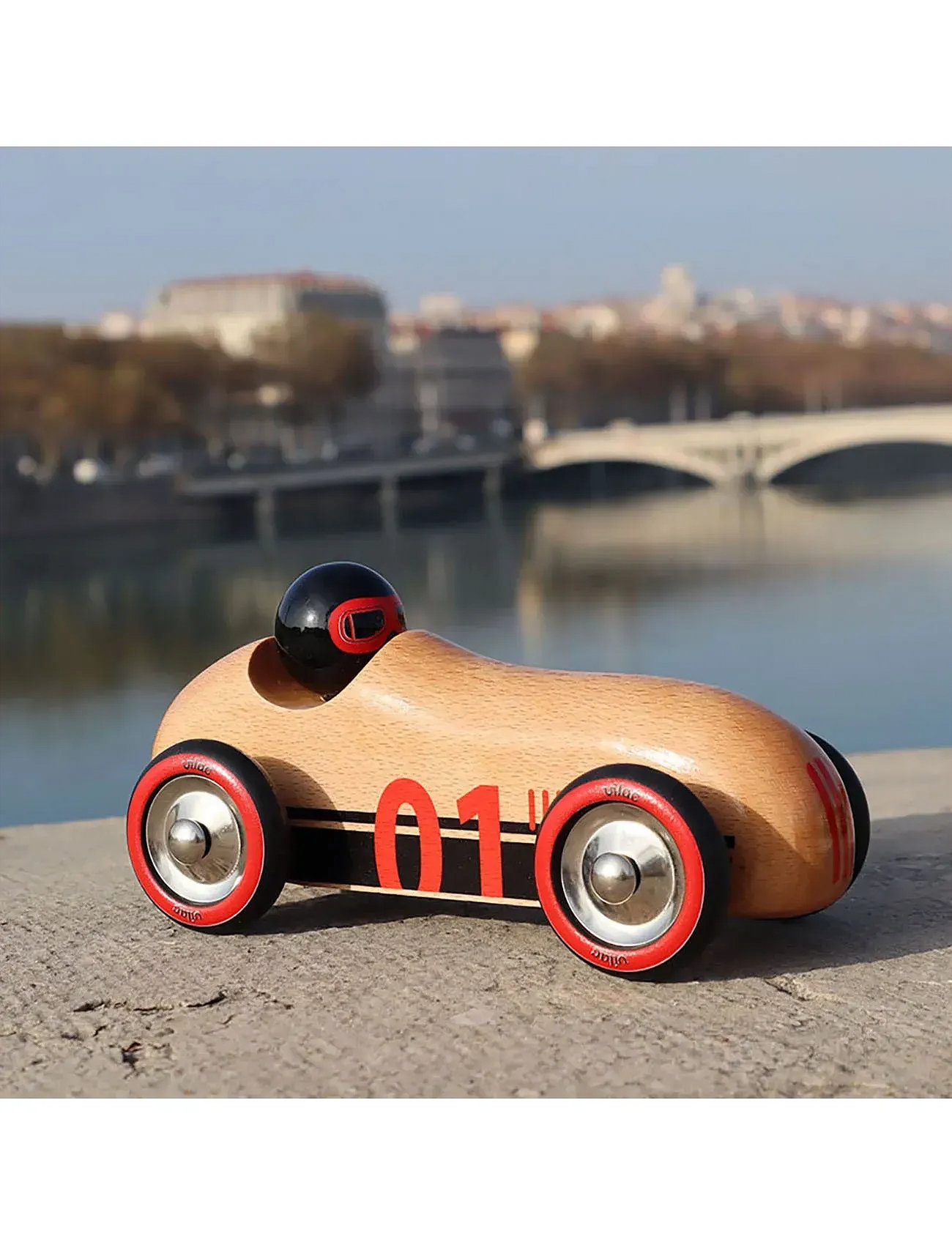 Vilac Vintage Roadster - Old Sport Natural, One Size, Brown, Toy Cars > Other Toy Cars, Børn