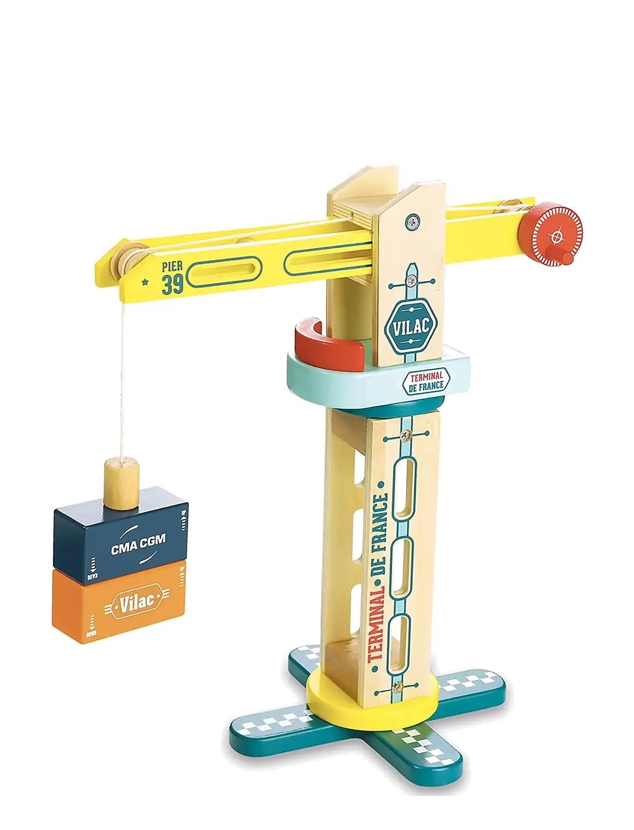 VILAC Vilac City Crane Patterned - One Size - Kinder