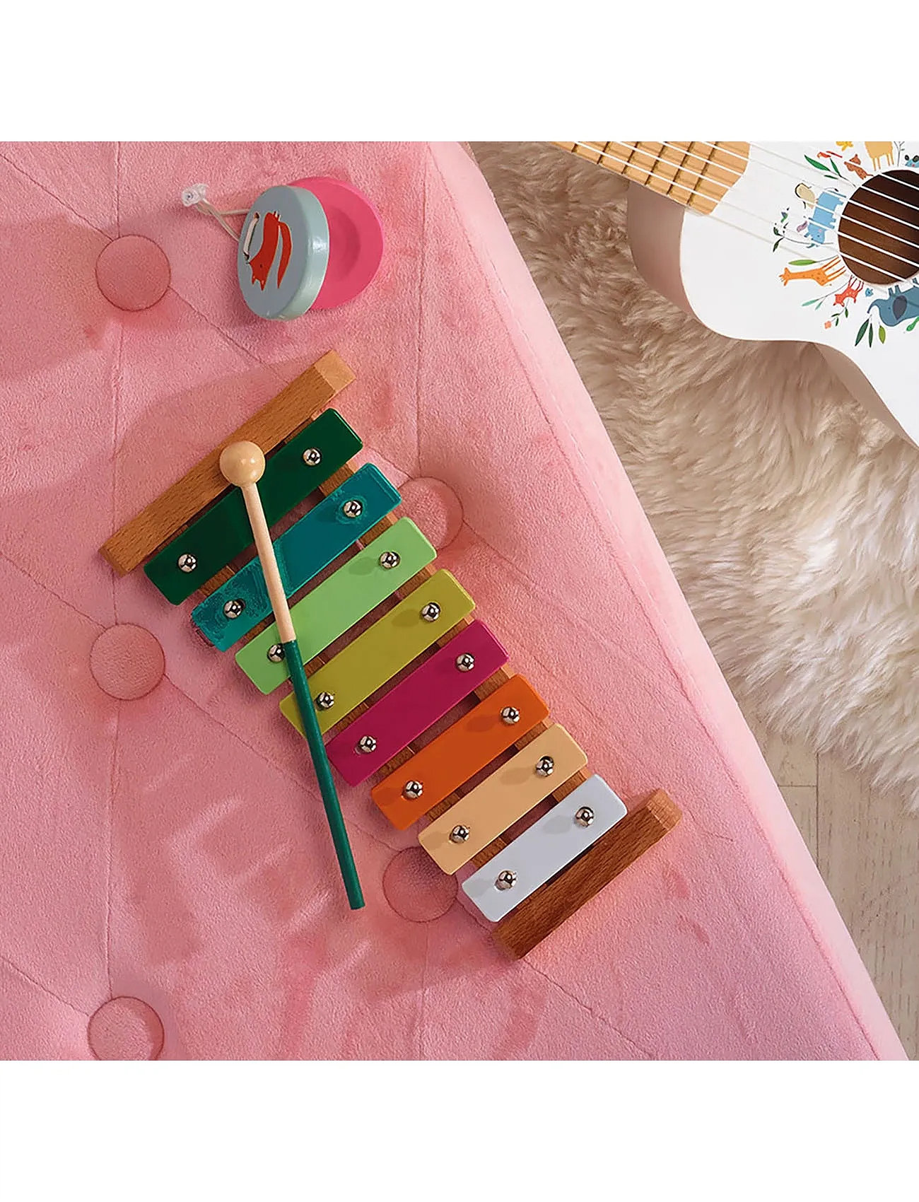 Vilac Musical Set - Percussion, One Size, Multi/patterned, Legetøj > Musical Instruments, Børn