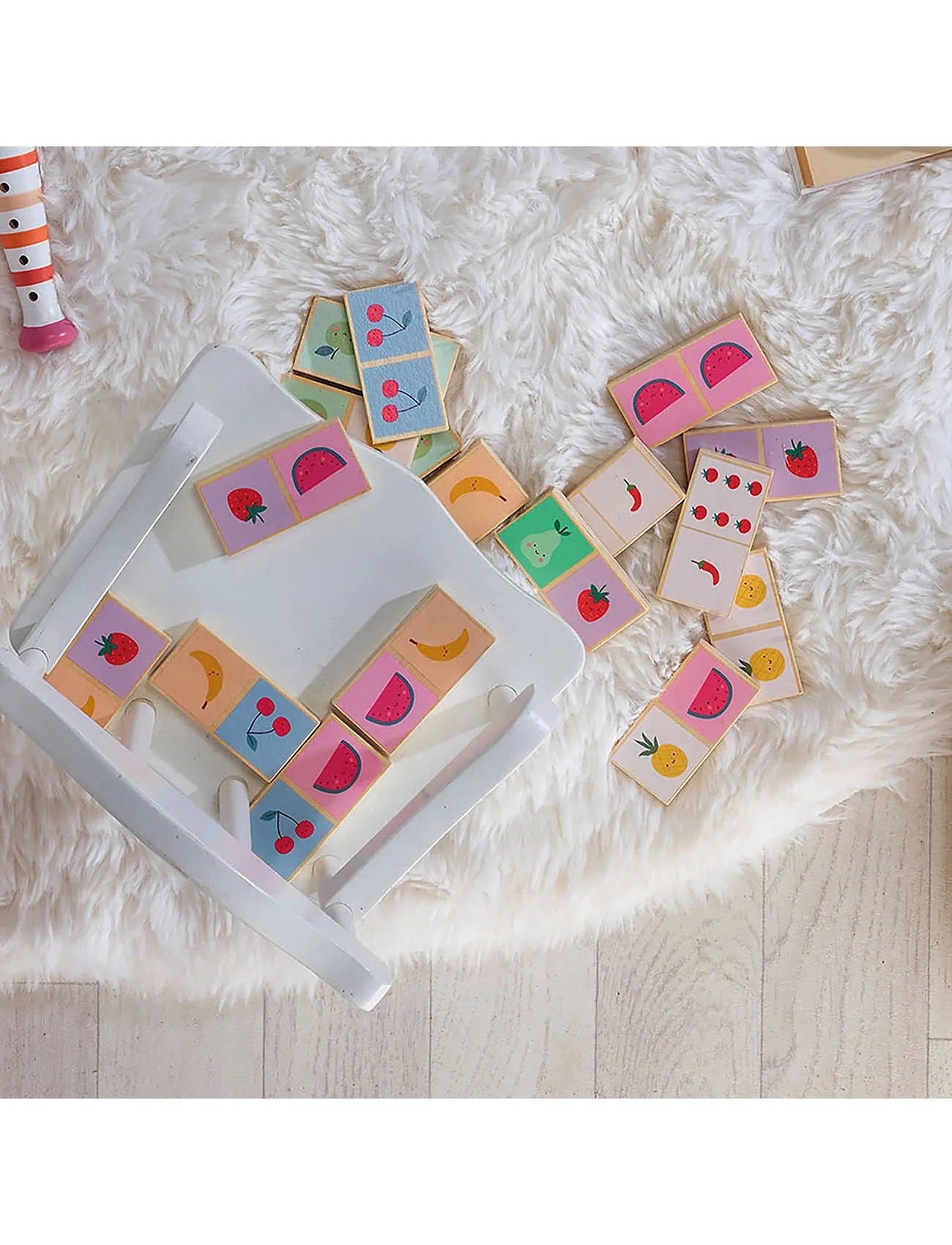 Vilac Game - Domino, One Size, Multi/patterned, Spil > Domino, Børn