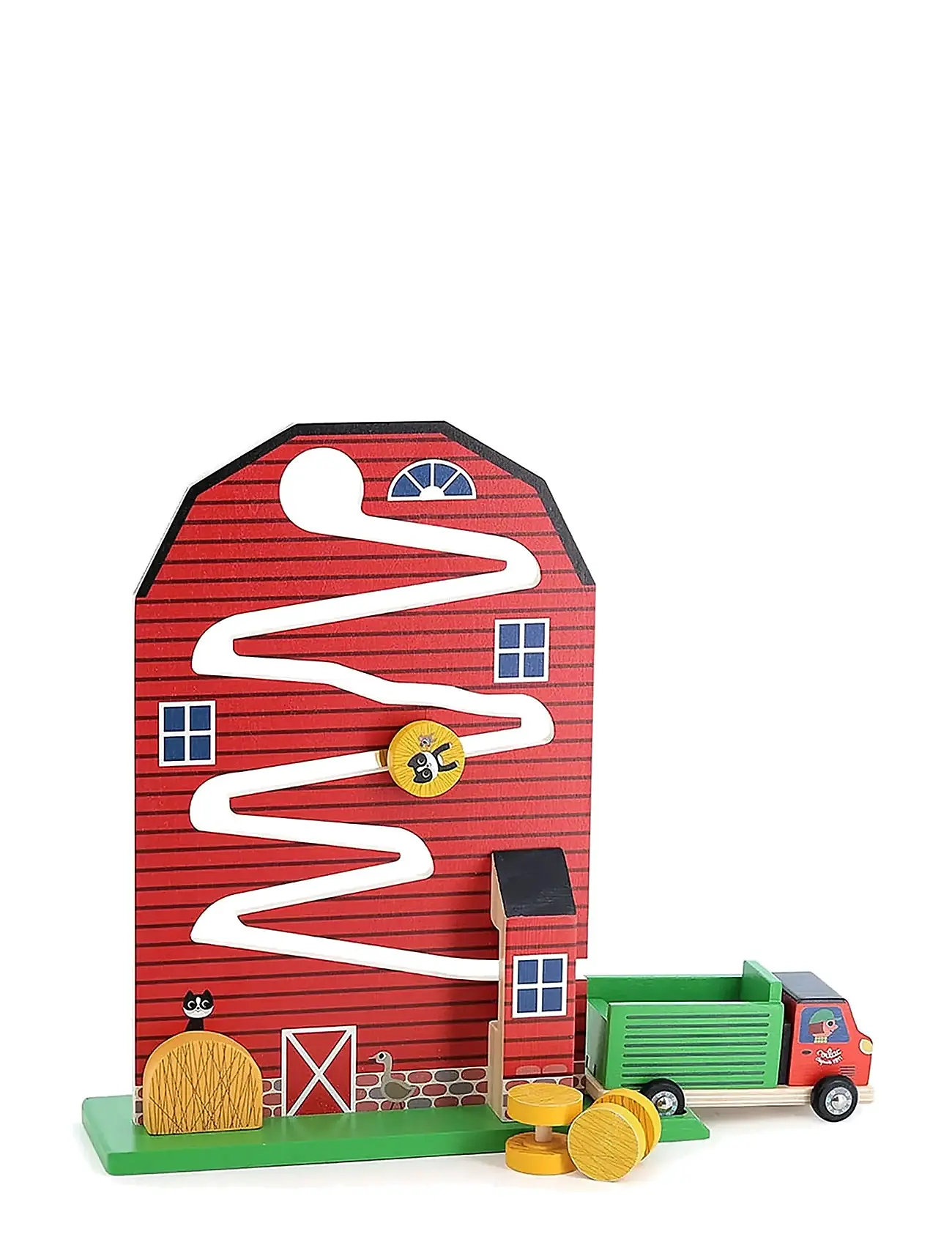 Vilac Ball Track - Harvest On The Farm, One Size, Multi/patterned, Byggesæt Og -Klodser > Boldbaner, Børn