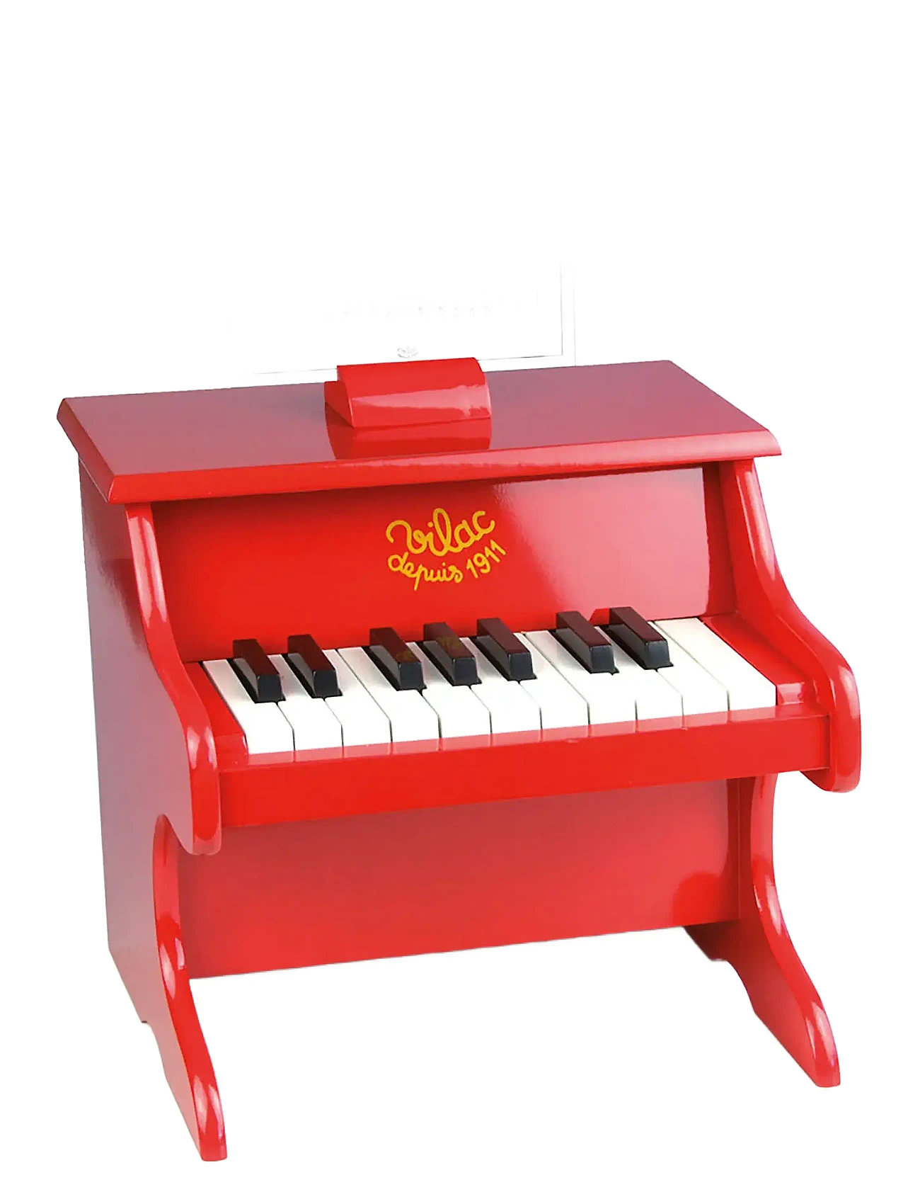 Vilac Red Piano, One Size, Red, Legetøj > Musical Instruments, Børn
