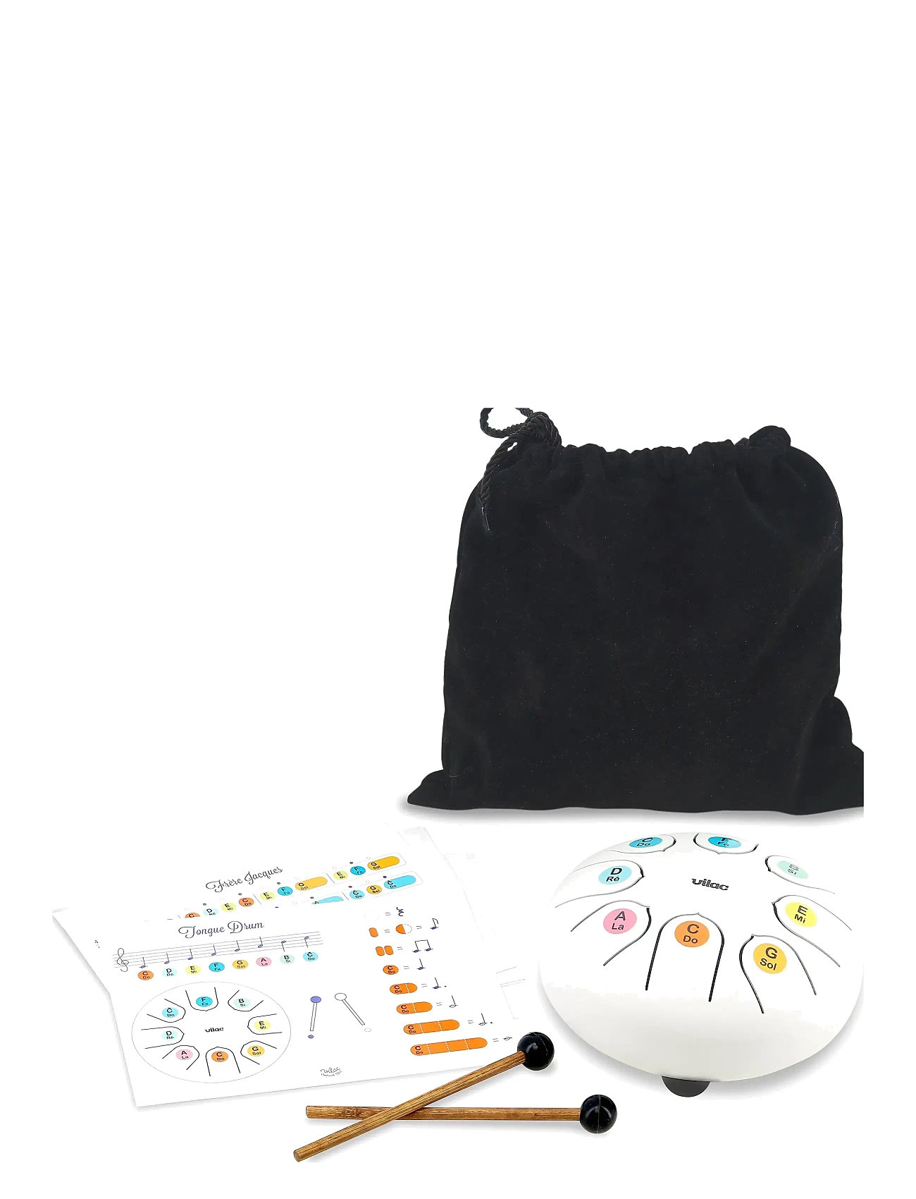 Musical Instrument - Tongue Drum Toys Musical Instruments Multi/patterned Vilac