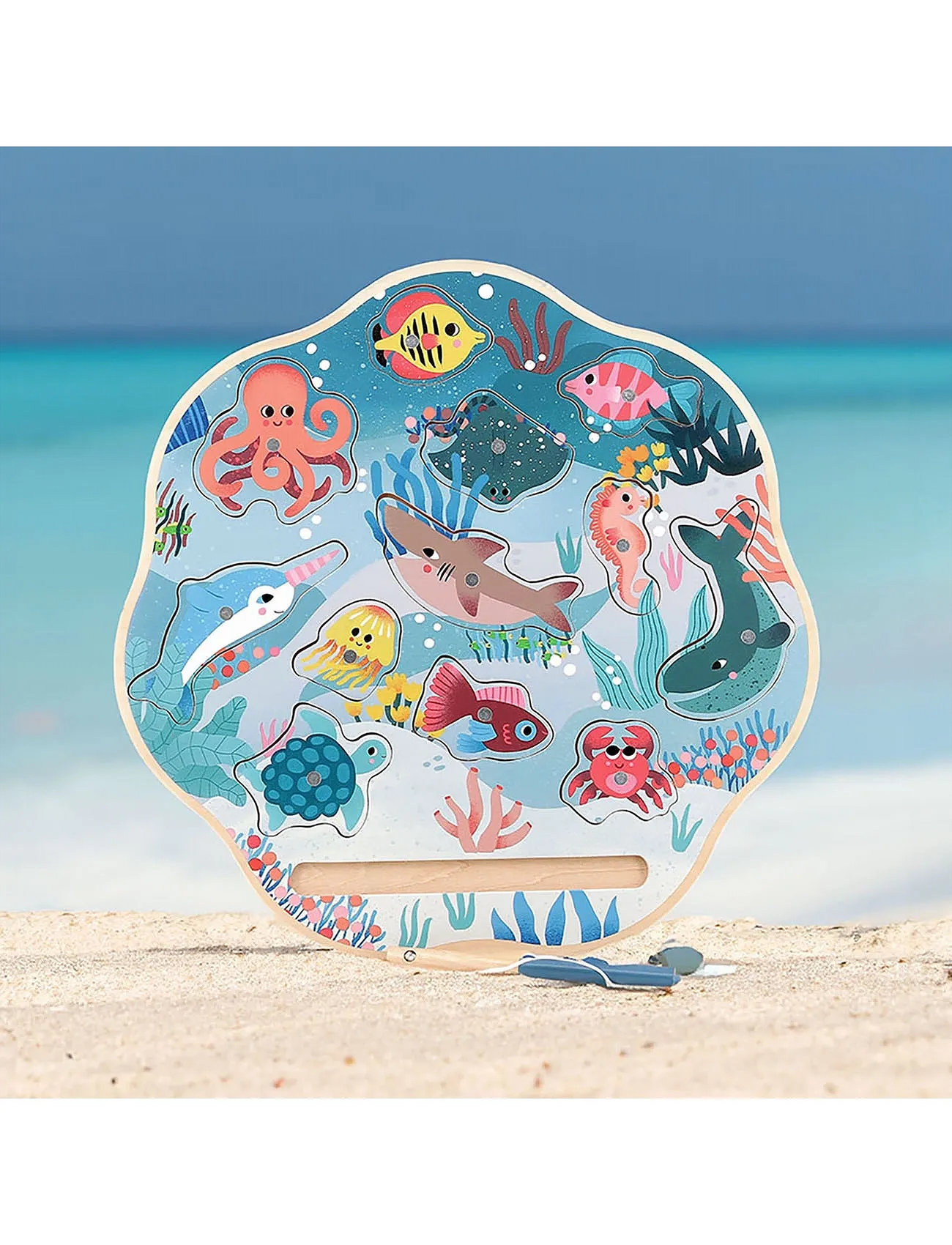 Vilac Fishing Game - Under The Sea, One Size, Multi/patterned, Spil > Pædagogiske Spil, Børn