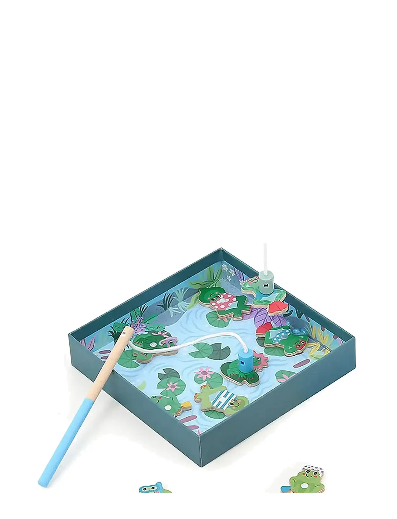 VILAC Fishing Game - Happy Frog Patterned - One Size - Kinder