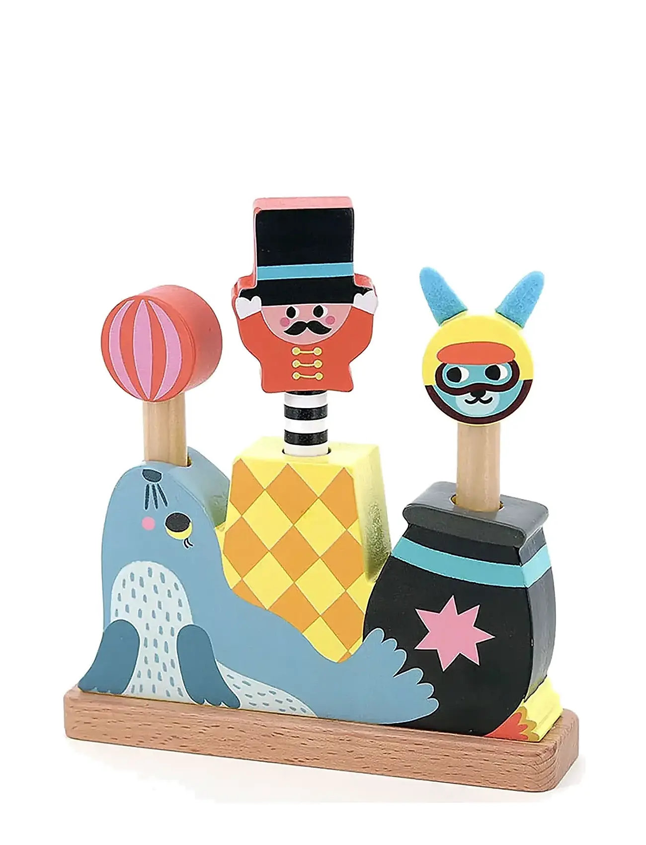 VILAC Pop-Up Circus Patterned - One Size - Kinder