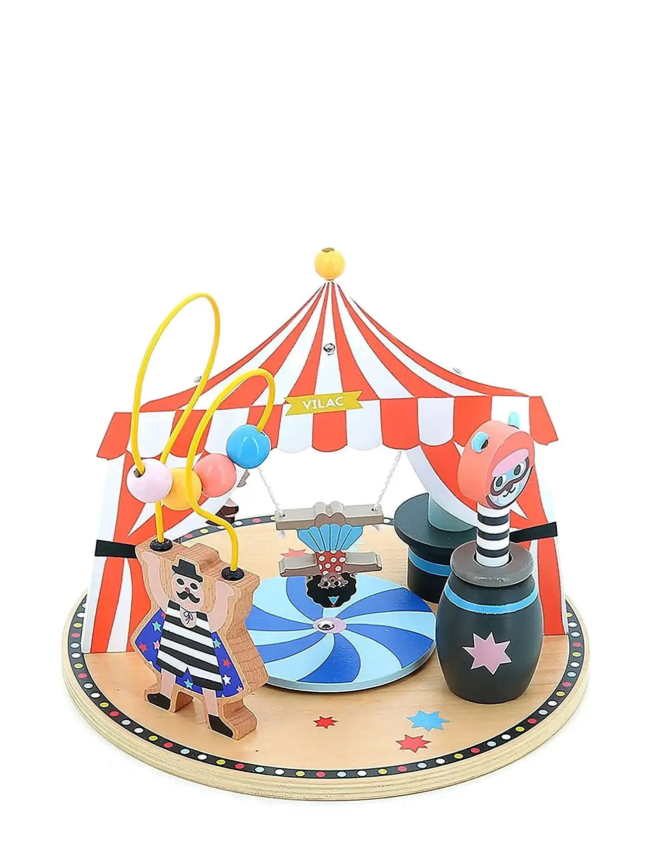VILAC Activity Toy - Circus Patterned - One Size - Kinder