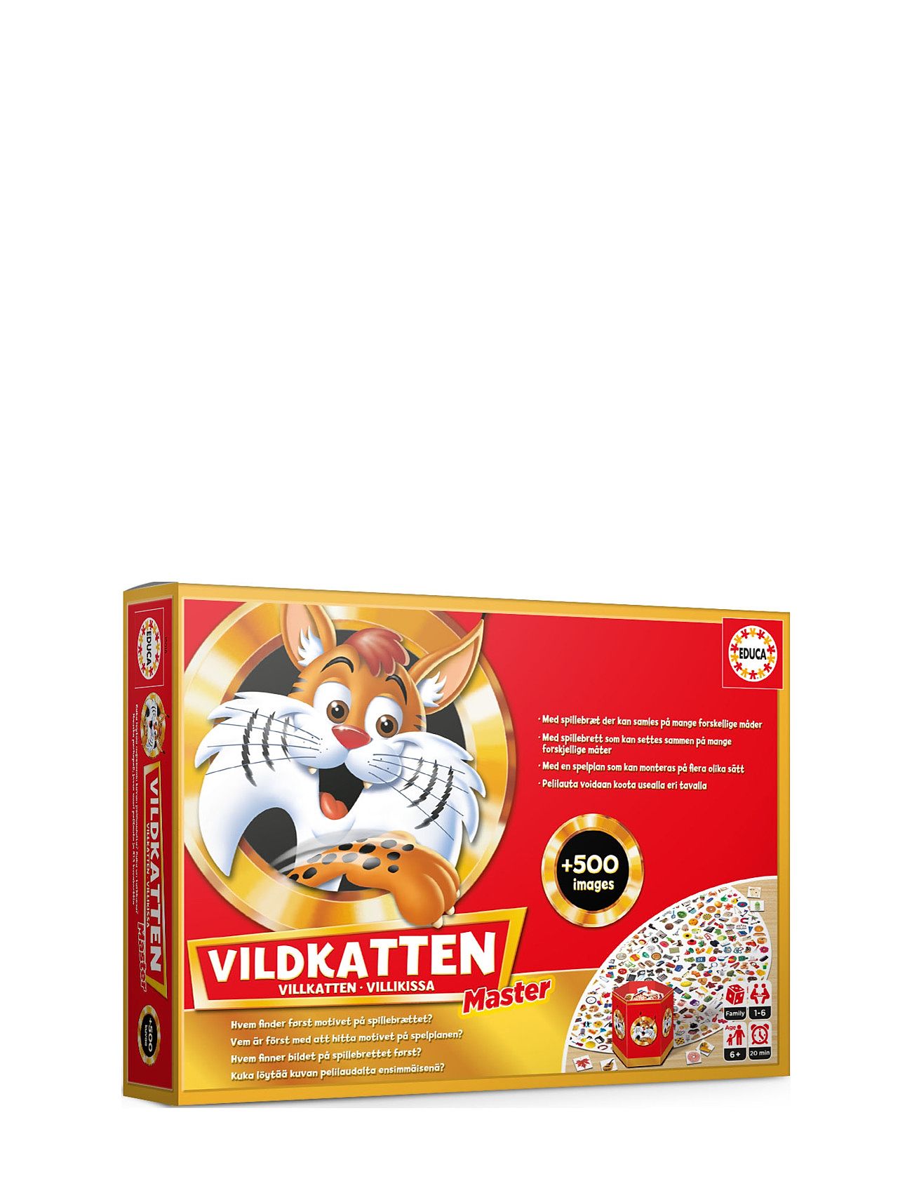 Vildkatten Master 500 Toys Puzzles And Games Games Board Games Multi/patterned Vildkatten