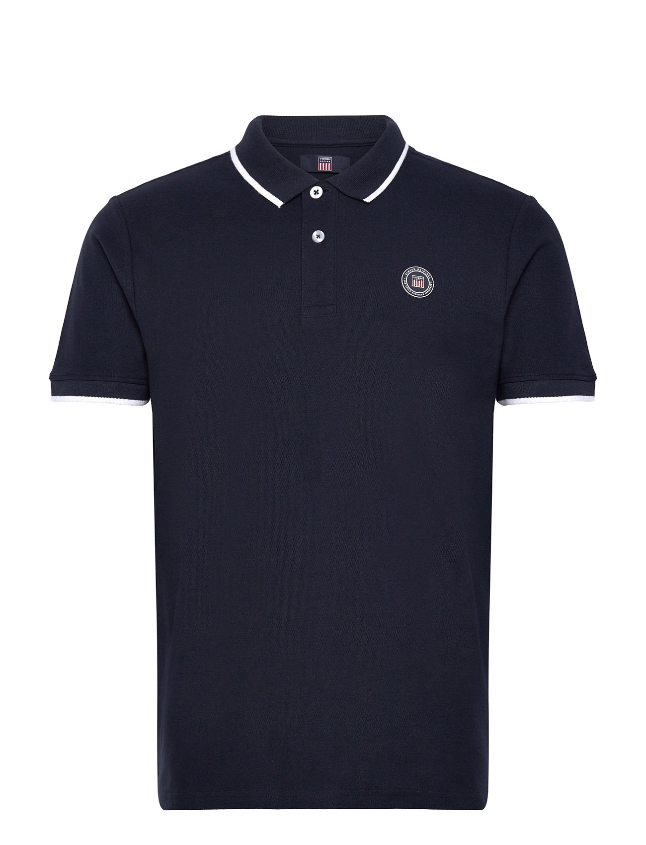 VINSON Ronald Reg Cot Vin M Polo Navy - L - Herren