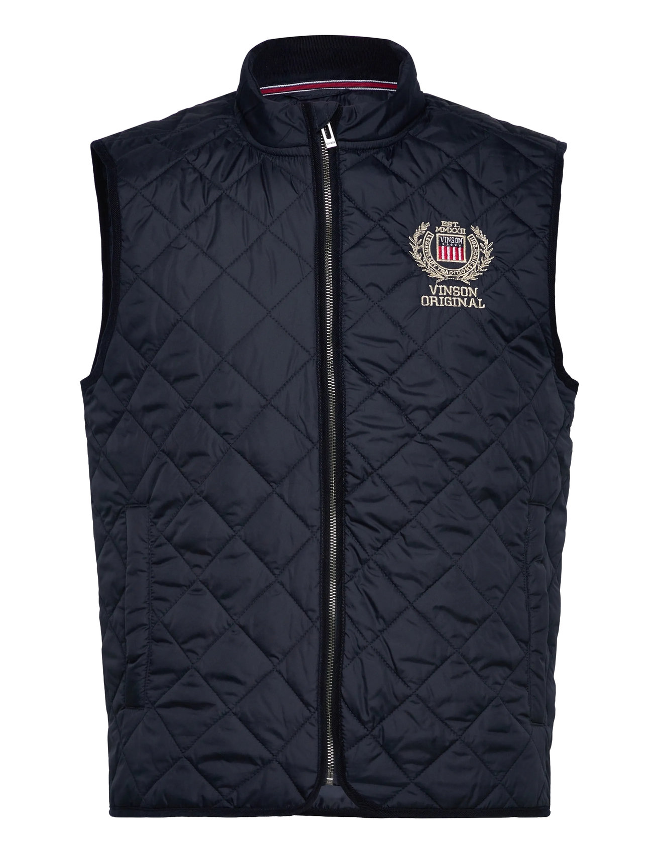 VINSON Gianni Reg Vest Pe Vin M Otw Navy - L - Herren