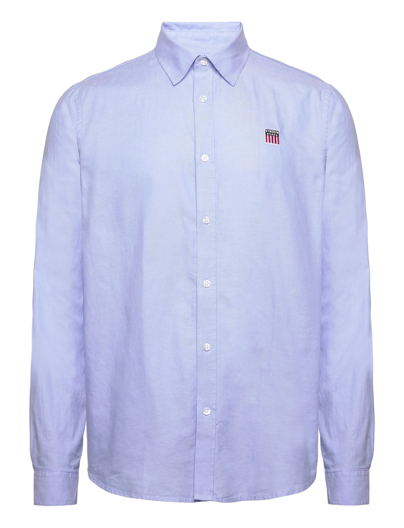 VINSON Pedro Reg Cot Vin M Shirt Blau - M - Herren