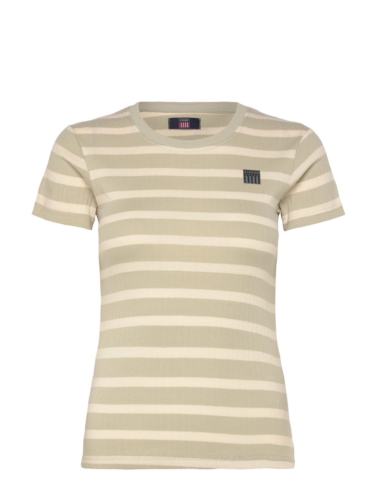 VINSON Susan Strp Reg Vin W Tee Patterned - S - Damen