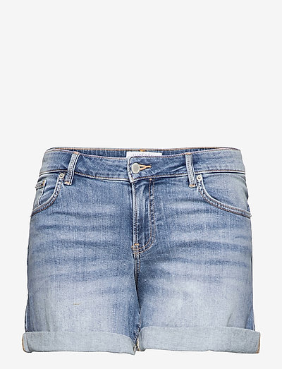 mango denim shorts