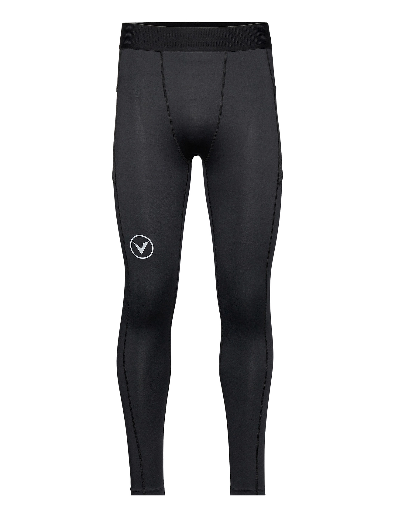 Bonder M Long Baselayer Tights W/Pocket Sport Base Layer Bottoms Black Virtus