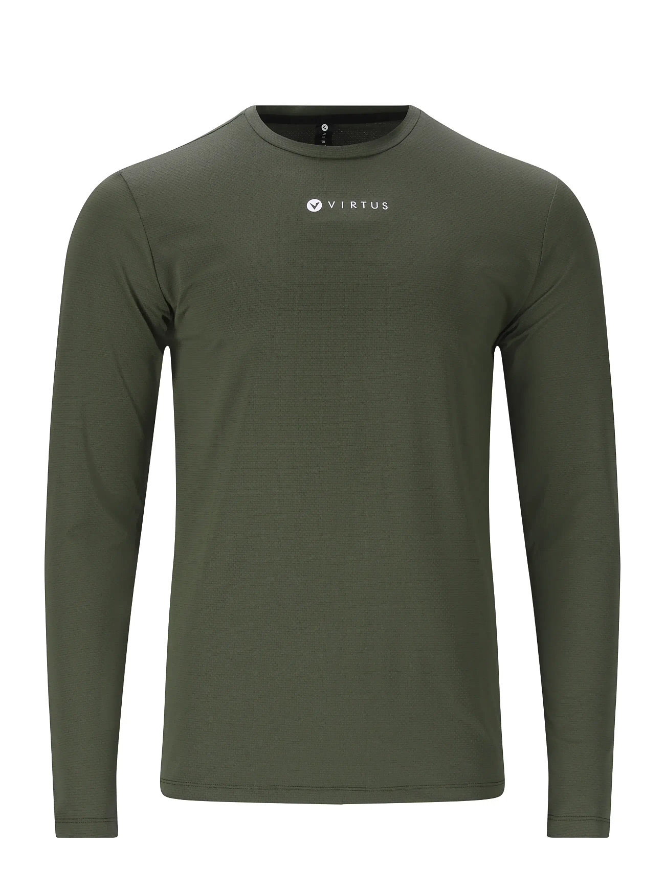 VIRTUS Roger V2 M Hyperstretch L/S Tee Grün - XXL - Herren
