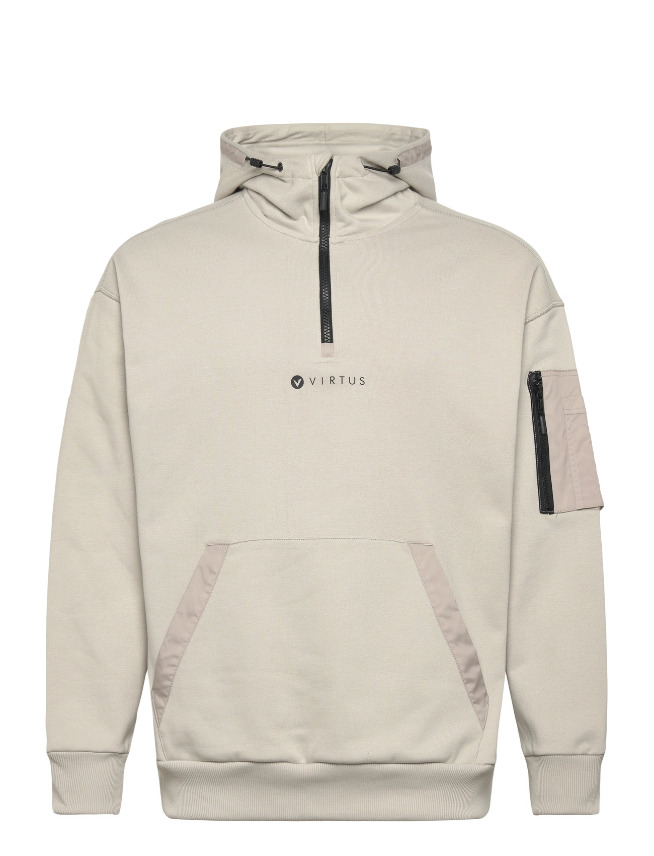 VIRTUS Willard M Technical Hoody Cream - L - Herren