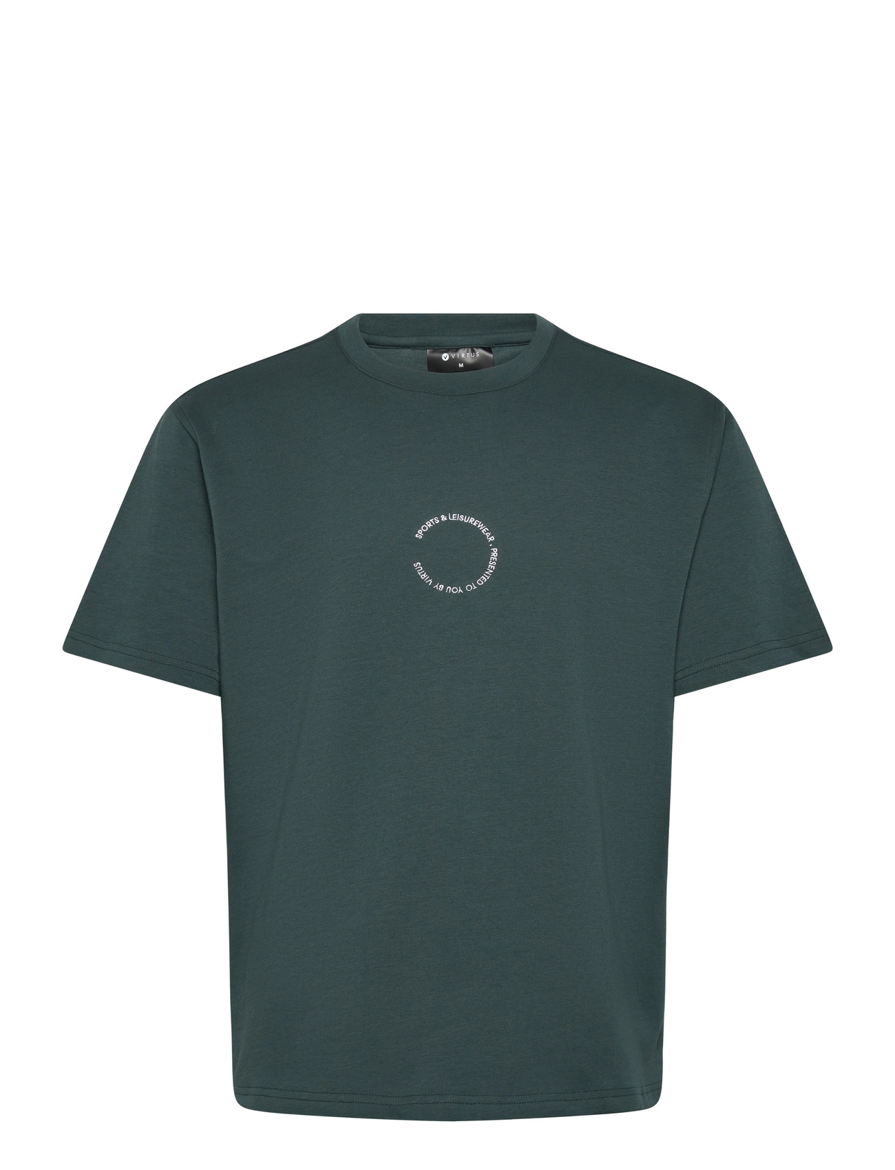 Virtus Harwick M S/S Tee, S, Green, Sport Overdele > Sport T-shirts, Herre